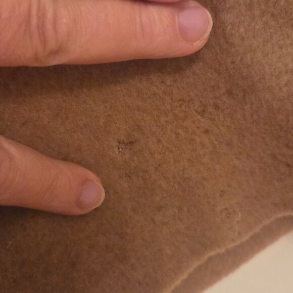 ARITIZIA BABATON CAMEL HAIR & WOOL COAT - XS - NEEDS REPAIR - Picture 6 of 8